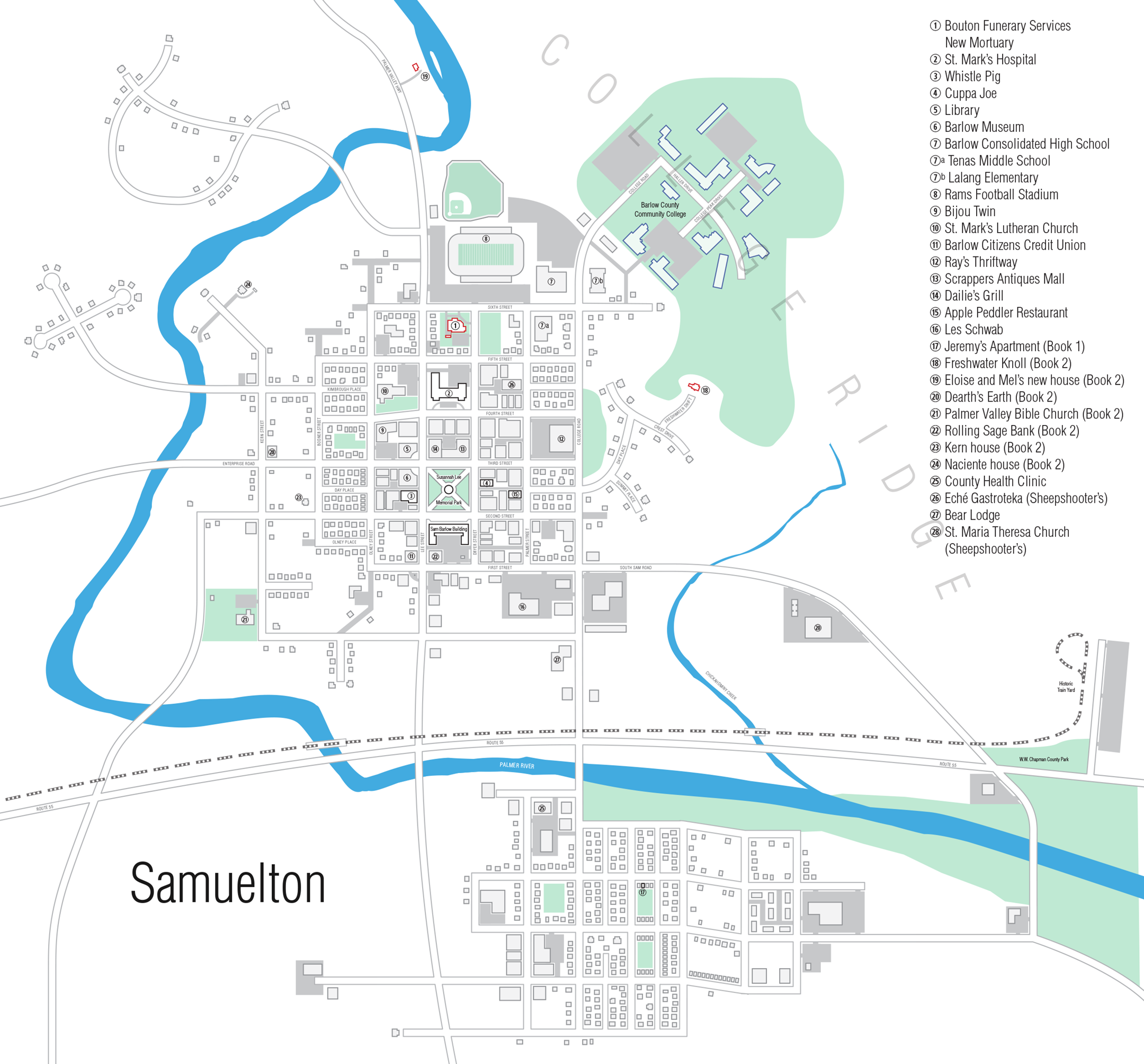 Samuelton Map