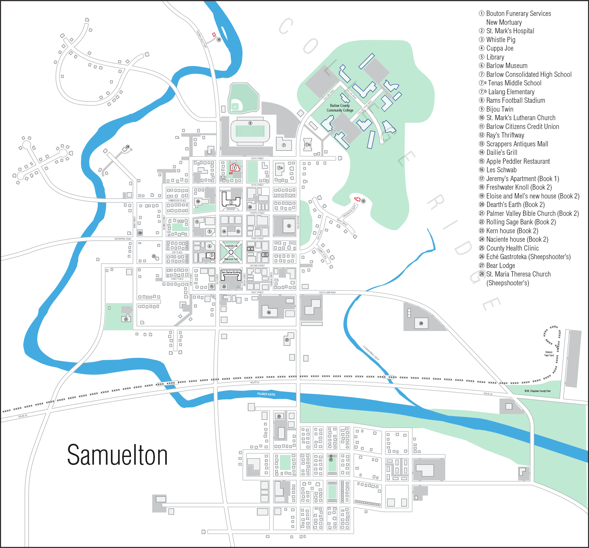 Samuelton Map